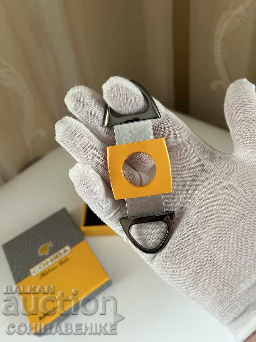 Set cadou Cohiba – brichetă și ghilotină pentru trabucuri - 5