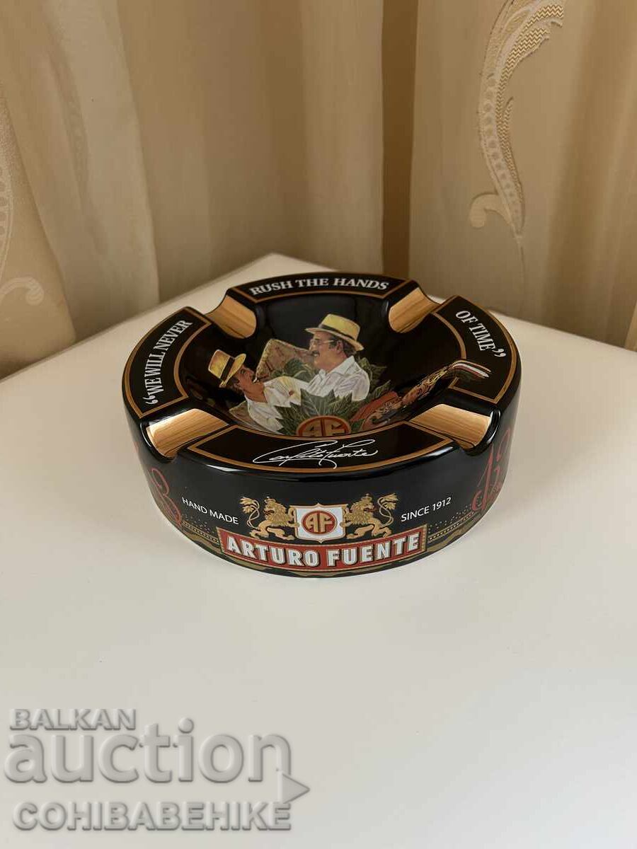 Σταχτοδοχείο Arturo Fuente – κεραμικό, καινούργιο, 3 κομψά χρώματα με τιμή € 76.00 | 148.64 BGN