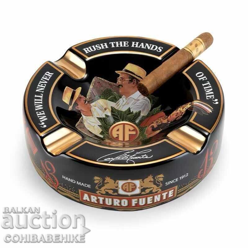 Παράδοση Σταχτοδοχείο πούρων Arturo Fuente – 4 θέσεων, κεραμικό, δώρο Παράδοση Σταχτοδοχείο πούρων Arturo Fuente – 4 θέσεων, κεραμικό, δώρο