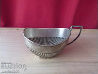 Σκεύος για συλλέκτες ασημένια ζαχαριέρα