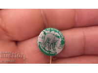 Advertising badge, Broekema, tea brand