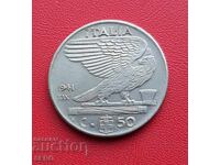 Италия-50 цента 1941/год. XIХ/