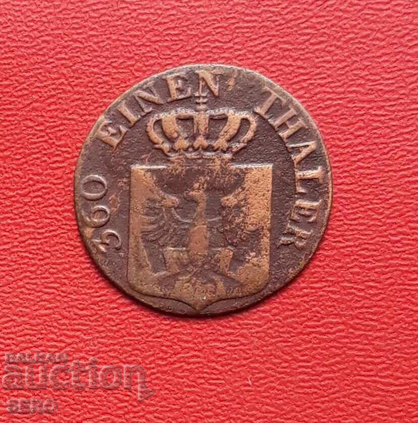 Германия-Прусия-1 пфениг 1839 D-Дюселдорф-рядка с цена € 5.00 | 9.78 лв.