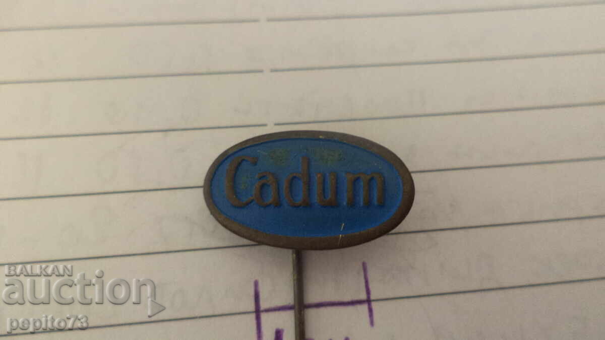 значка рекламна,Codum,марка за козметика и хигиена