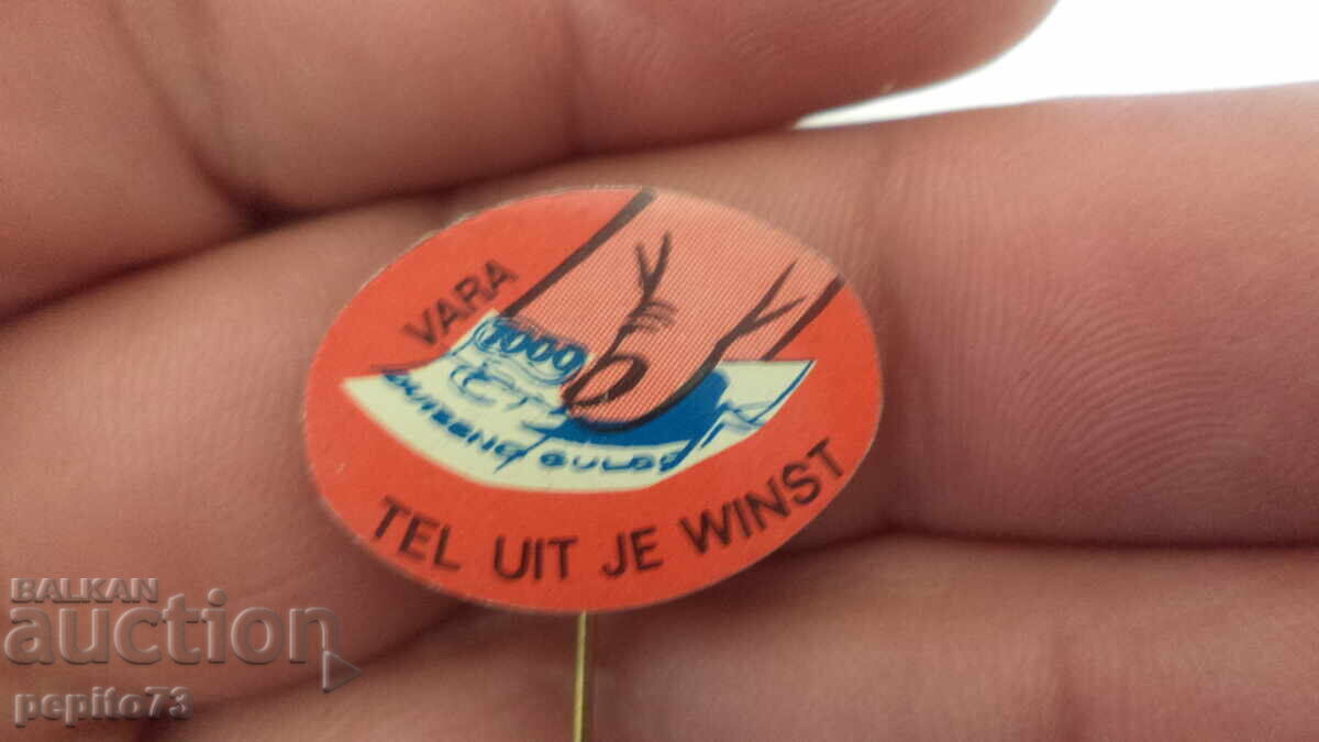 значка рекламна,VARA, телевизия и радио