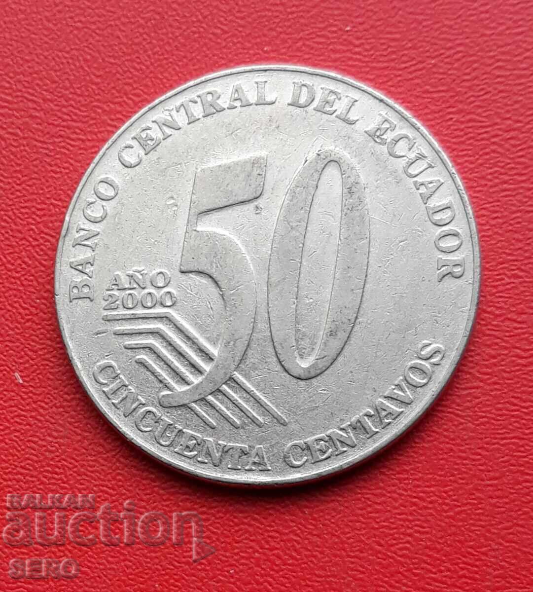 Еквадор-50 цента 2000