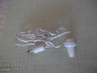 Ακουστικό για παλιό ραδιοφωνικό τρανζίστορ σε λειτουργία