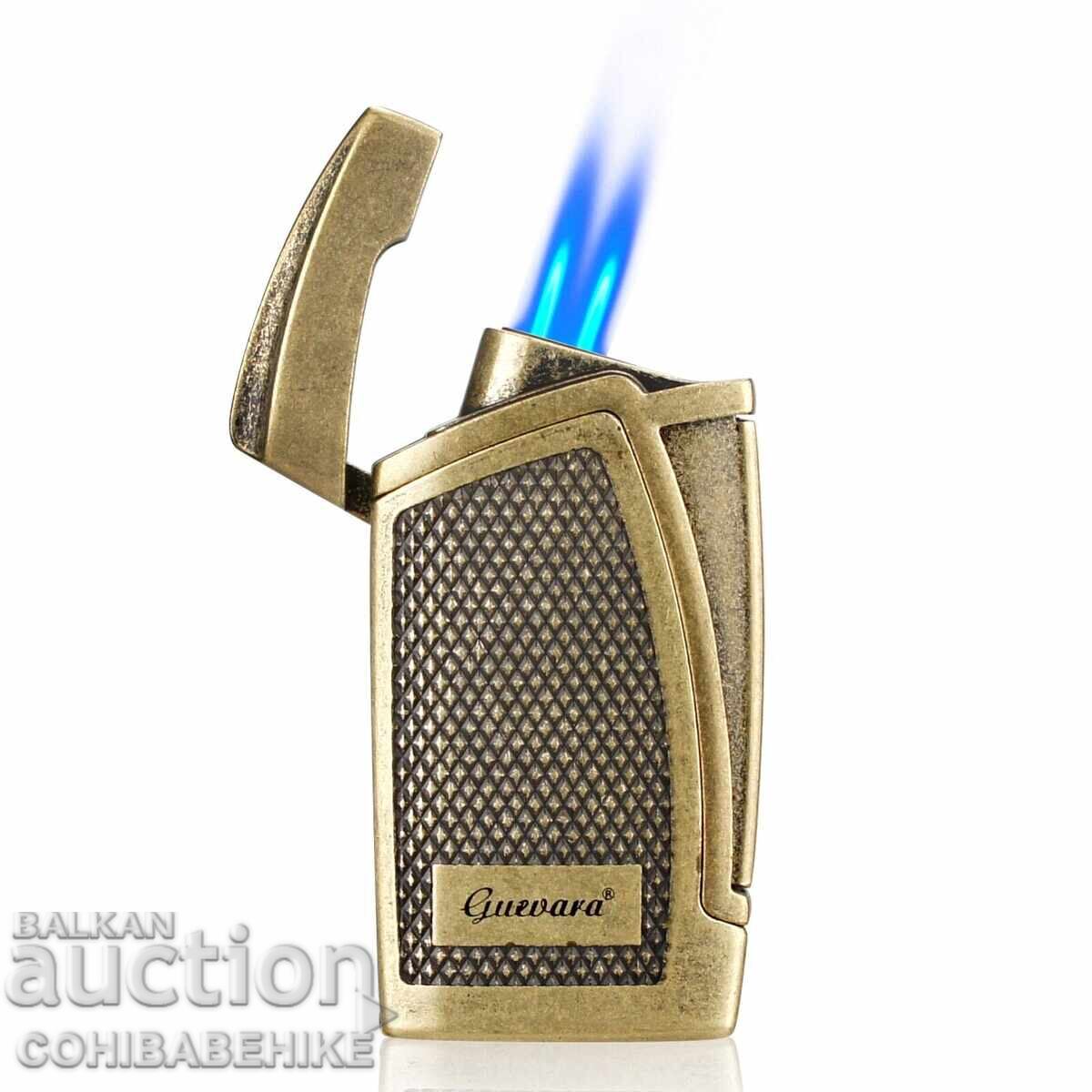 Set Guevara pentru trabucuri – brichetă jet + cutter V cu preț € 50.00 | 97.79 BGN