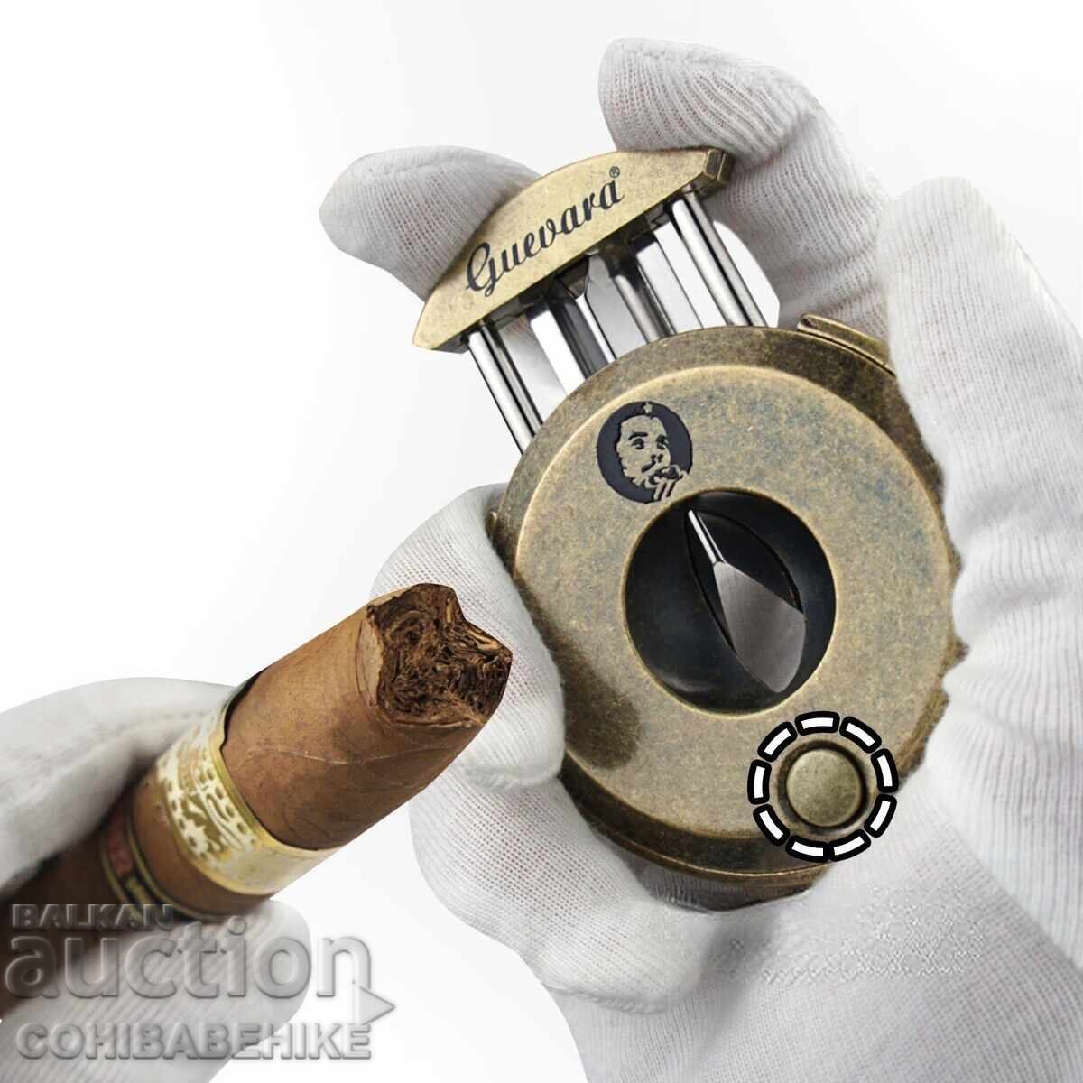 Livrarea Set Guevara pentru trabucuri – brichetă jet + cutter V