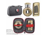 Комплект за пури Guevara – джет запалка + V-резачка