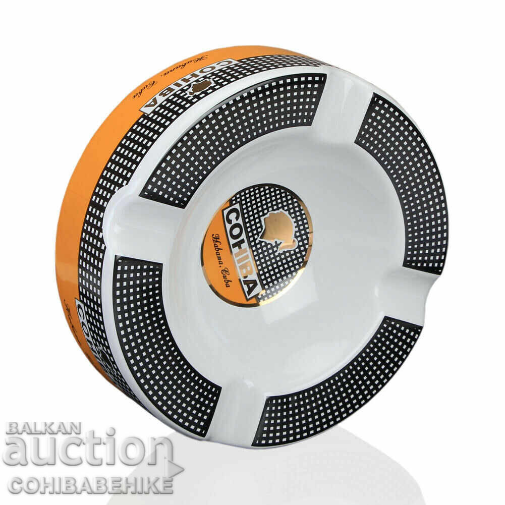 Scrumieră ceramică de lux Cohiba – 4 trabuce, cadou ideal cu preț € 35.00 | 68.45 BGN