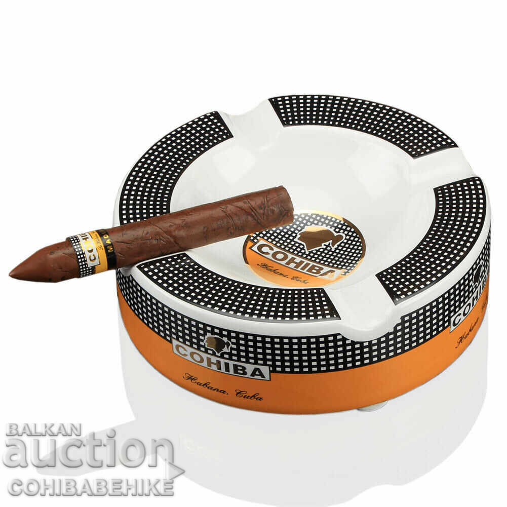 Livrarea Scrumieră ceramică de lux Cohiba – 4 trabuce, cadou ideal