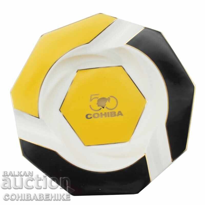 Auction  Cohiba Ceramic Ashtray for 3 Cigars - Gift Box