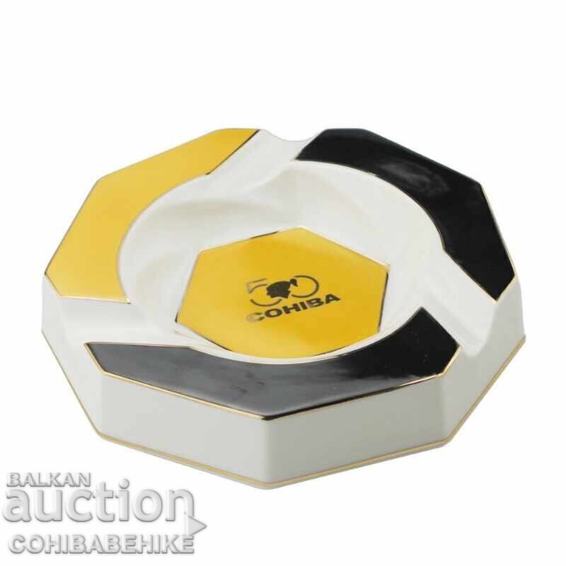 Cohiba Ceramic Ashtray for 3 Cigars - Gift Box - 5