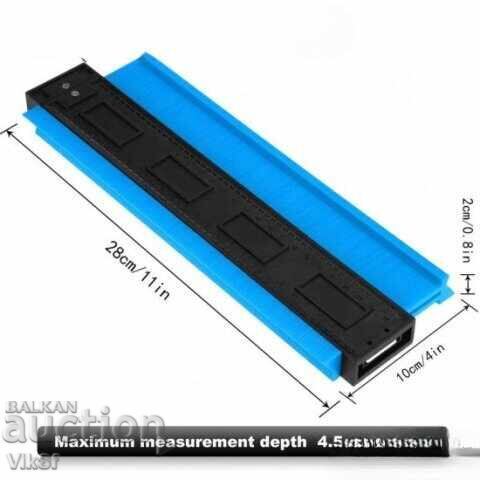 Delivery of PROMO SET Master Template - 25cm + Measuring Template Delivery of PROMO SET Master Template - 25cm + Measuring Template
