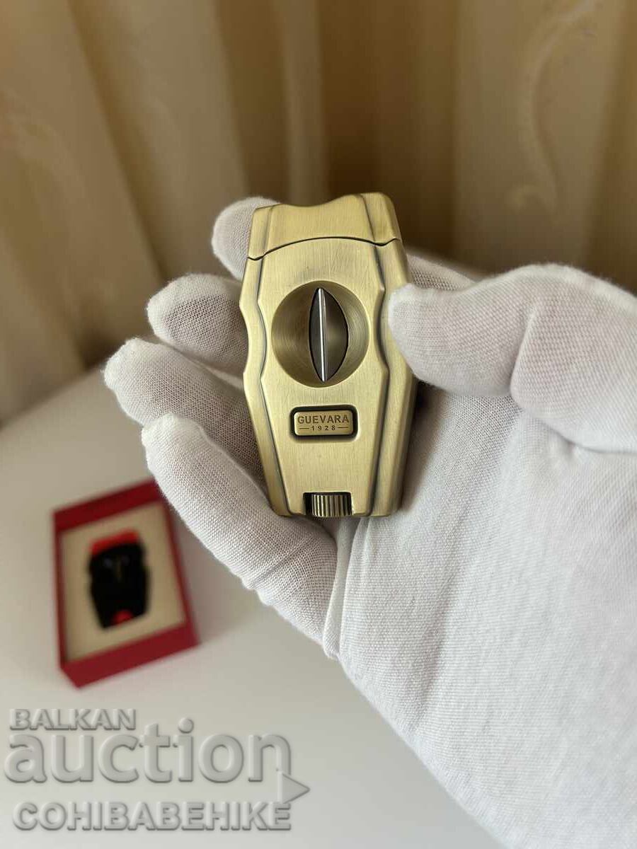 GUEVARA tăietor de trabucuri – V-cut, punch și cutie cadou cu preț € 35.00 | 68.45 BGN