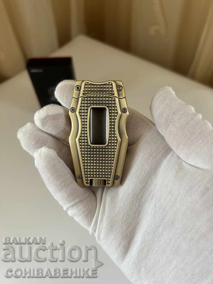 Licitație GUEVARA tăietor de trabucuri – V-cut, punch și cutie cadou