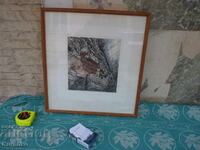 Pictură veche Mănăstirea Aladja Varna 40 / 37 cm