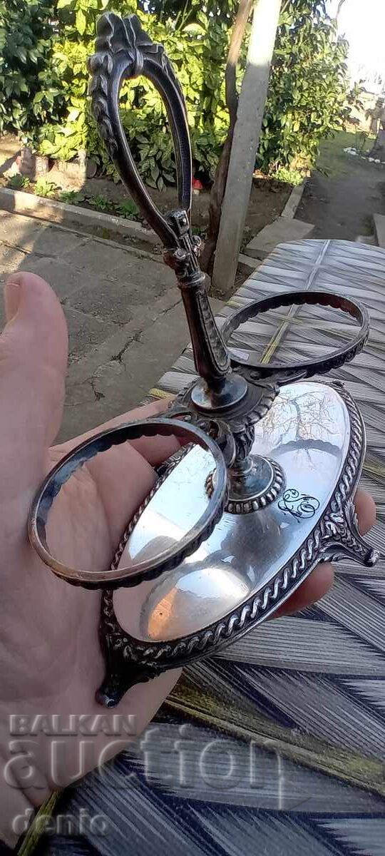 Παλιό γαλλικό σκεύος, δοχείο ελιάς, Cailar Bayard