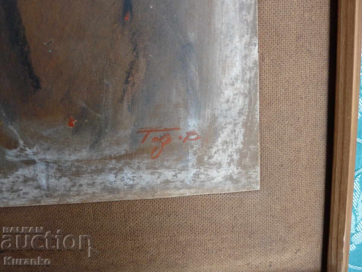 Παλιός πίνακας 66 / 37 εκ - 5