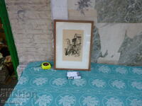 Стара картина 36 / 26 см