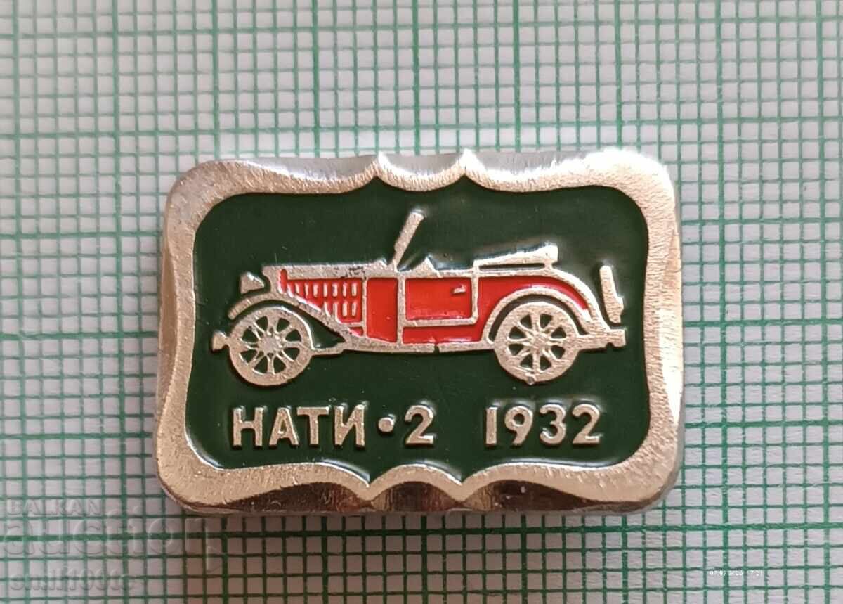 Emblemă - Automobil NATI 2 1932 g. URSS