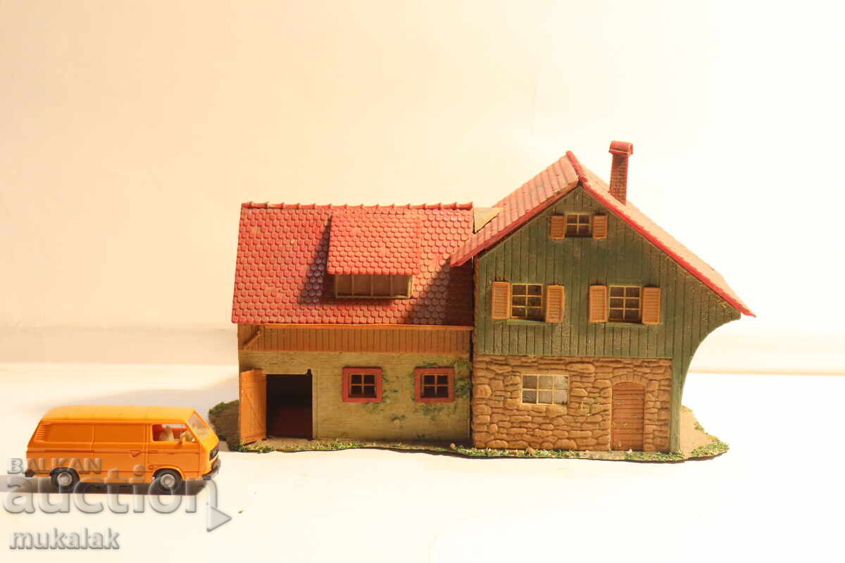FALLER? KIBRI? VOLLMER H0 1/87 CLĂDIRE CASĂ VAGON TREN CALE FERATĂ