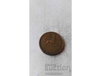 Етиопия 5 сантима 1944