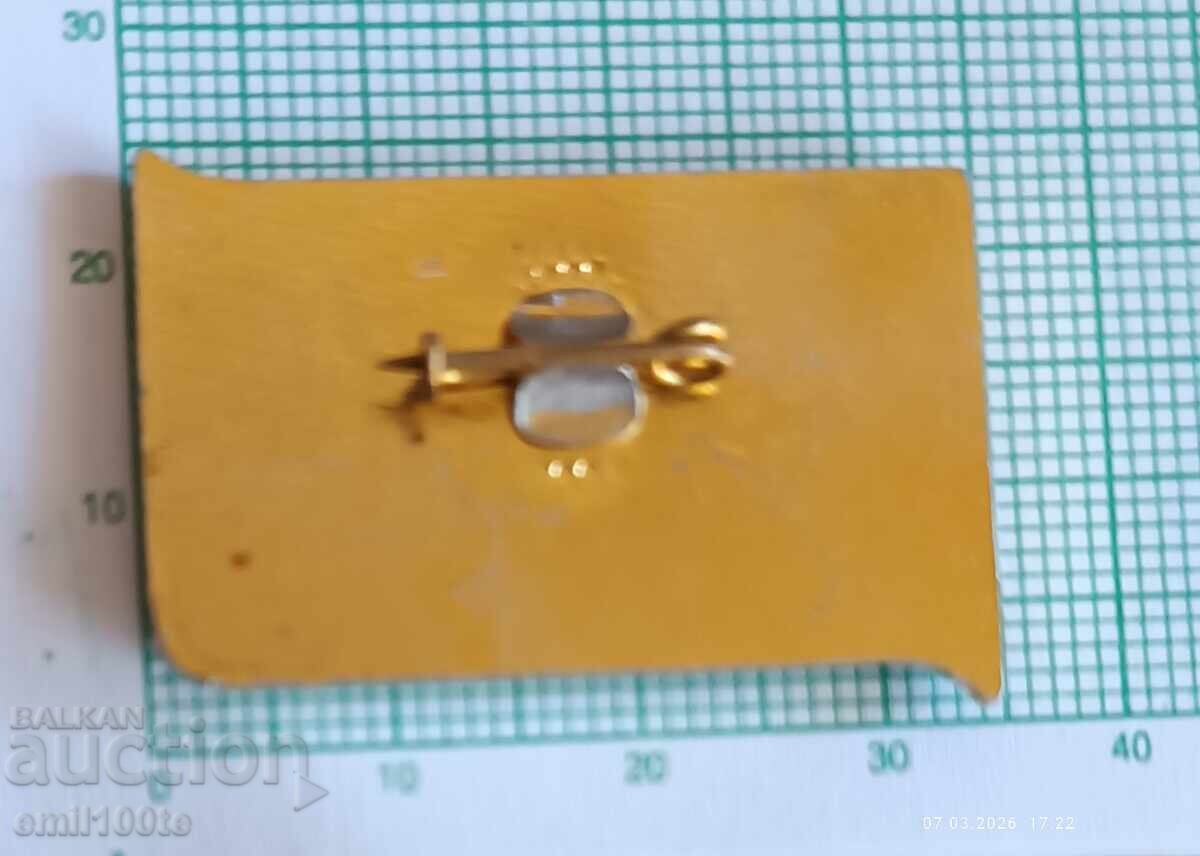 Доставка на Значка- 40 години Младежко бригадирско движение в България