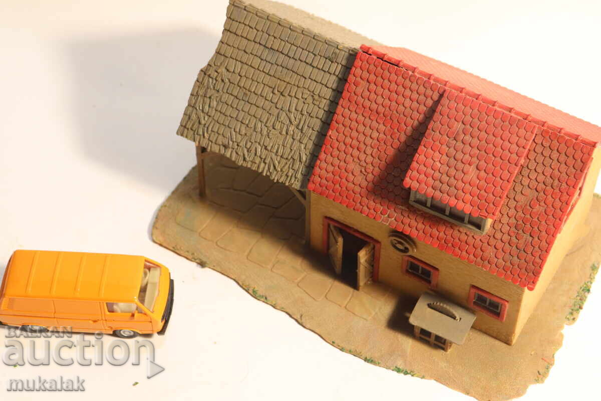 FALLER? KIBRI? VOLLMER H0 1/87 CLĂDIRE CASĂ VAGON TREN CALE FERATĂ - 7