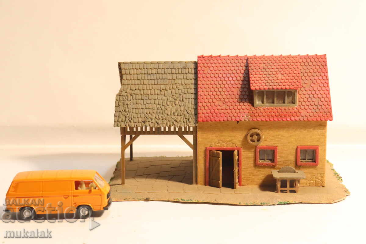 FALLER? KIBRI? VOLLMER H0 1/87 CLĂDIRE CASĂ VAGON TREN CALE FERATĂ