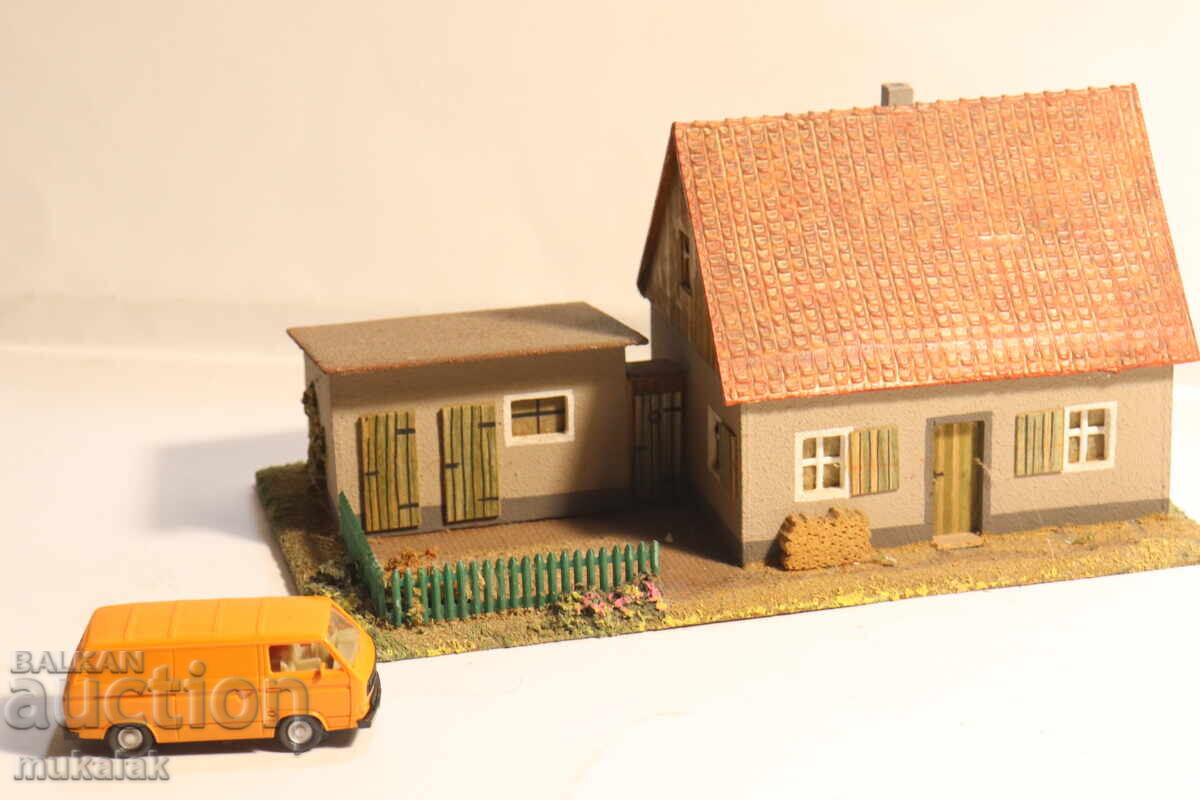 FALLER? KIBRI? VOLLMER H0 1/87 ΚΤΙΡΙΟ ΣΠΙΤΙ ΑΜΑΞΙ ΤΡΑΙΝΟ ΣΙΔΗΡΟΔΡΟΜΟΣ