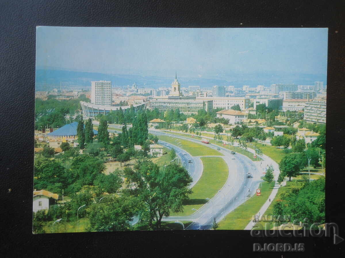 VARNA - Varna-Golden Sands Motorway, Old Postcard