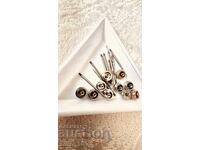 Piese de ceasornicărie, coroane mari 10 bucăți