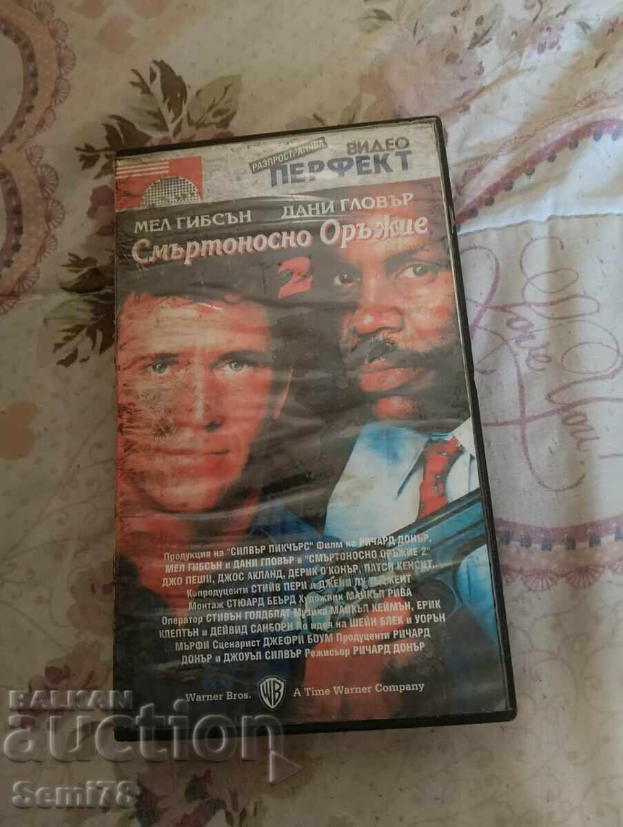 Armă letală 2 - Caseta video