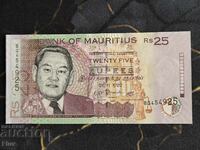 Bancnotă - Mauritius - 25 rupii UNC | 2009