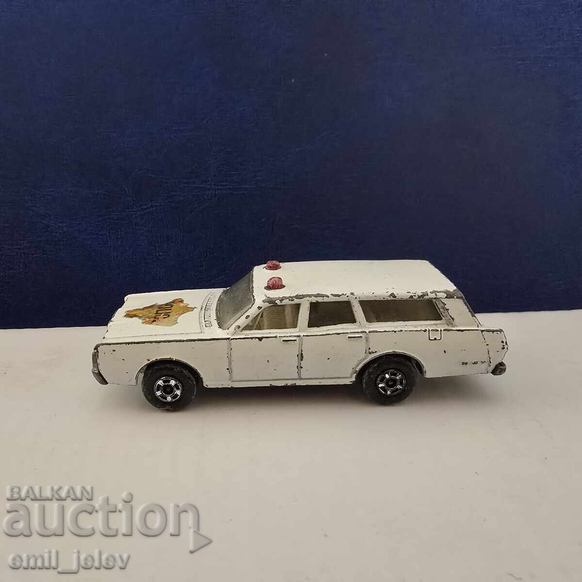 LESNEY MATCHBOX superfast-55A Mercury Police Car 1970