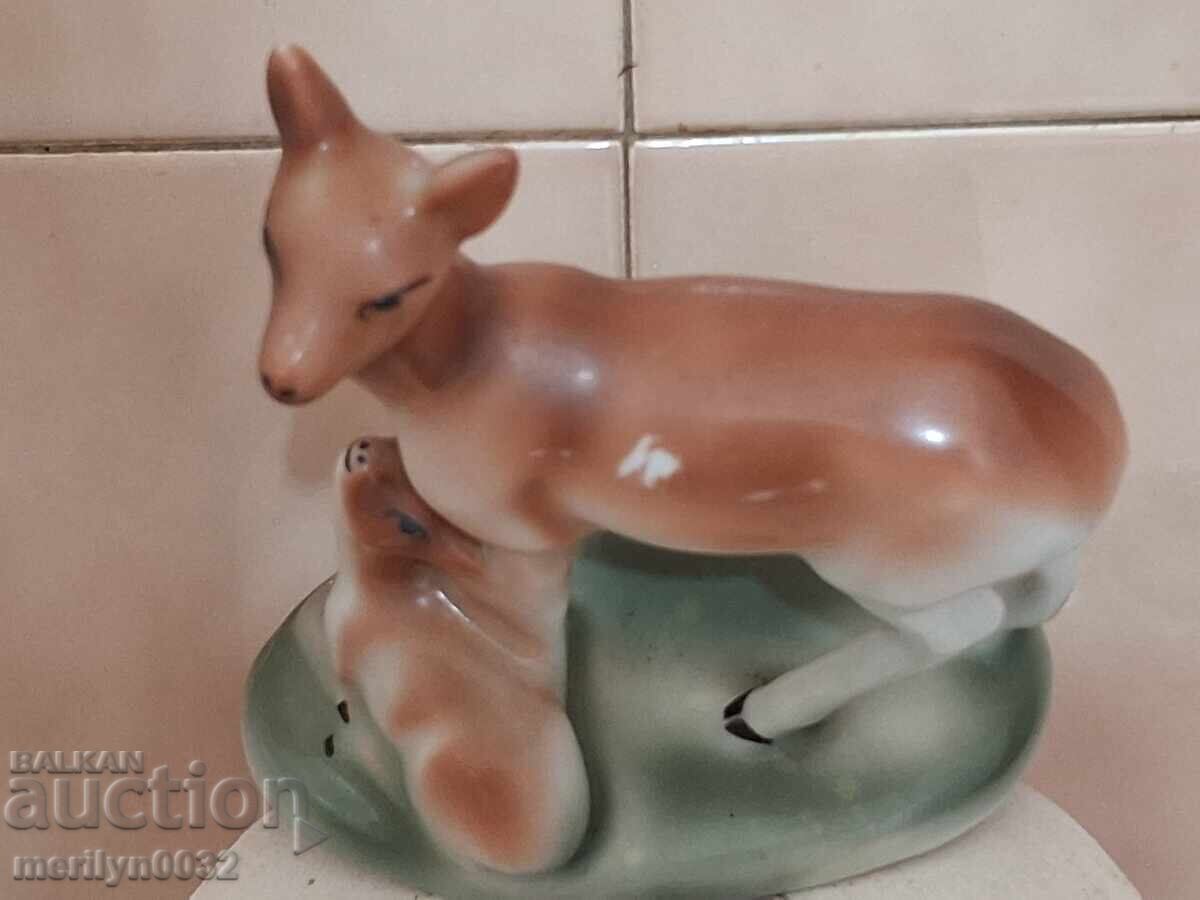 Βουλγαρική πορσελάνινη φιγούρα ΙΣΙΔΑ αγαλματίδιο πορσελάνης - 7