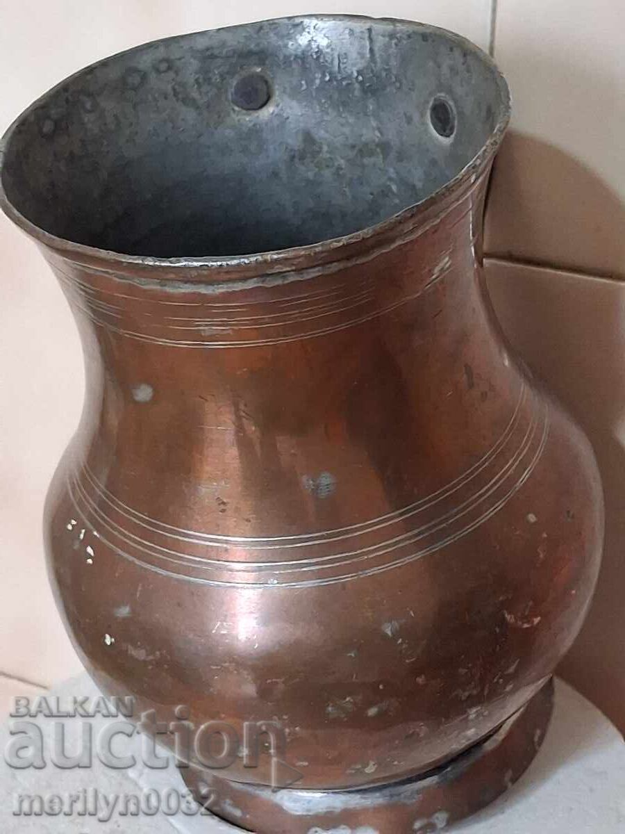 Παράδοση Χάλκινη κονσερβοποιημένη κανάτα χάλκινη, χάλκινη κύπελλο αγγείου