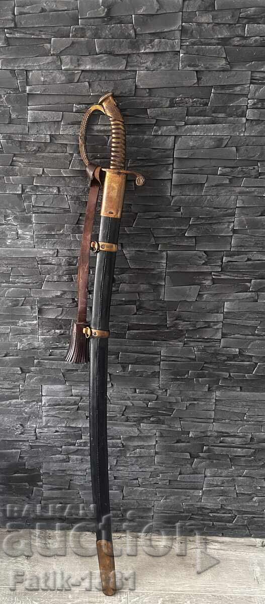 Licitație Sabie Zlatoust - Șașcă de ofițer din Rusia țaristă!