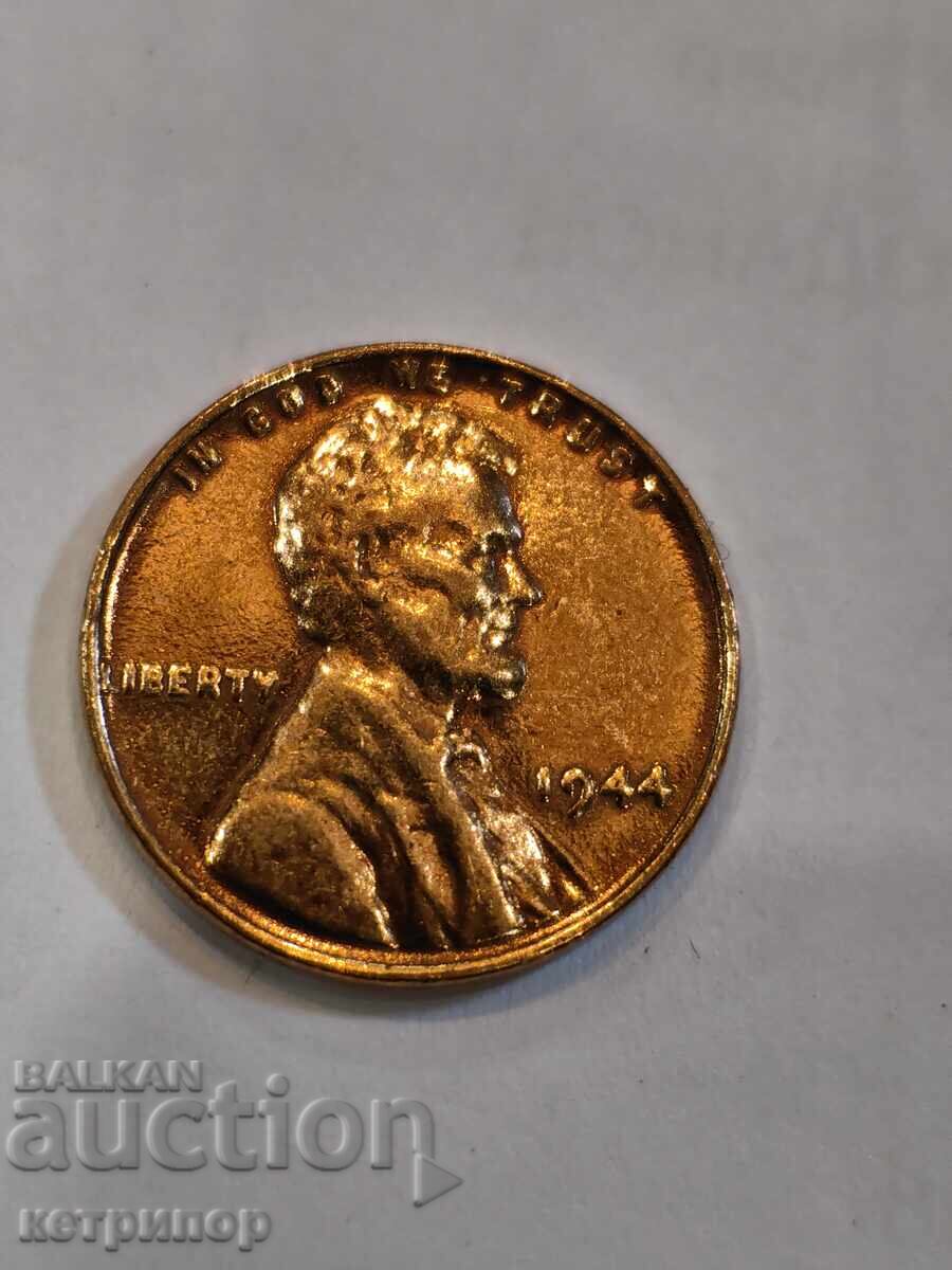 SUA 1 cent 1944 Cupru
