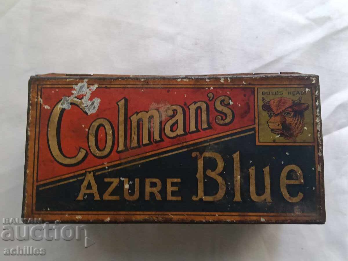 Μεταλλικό κουτί Colmans azure blue Μεταλλικό κουτί Colmans azure blue