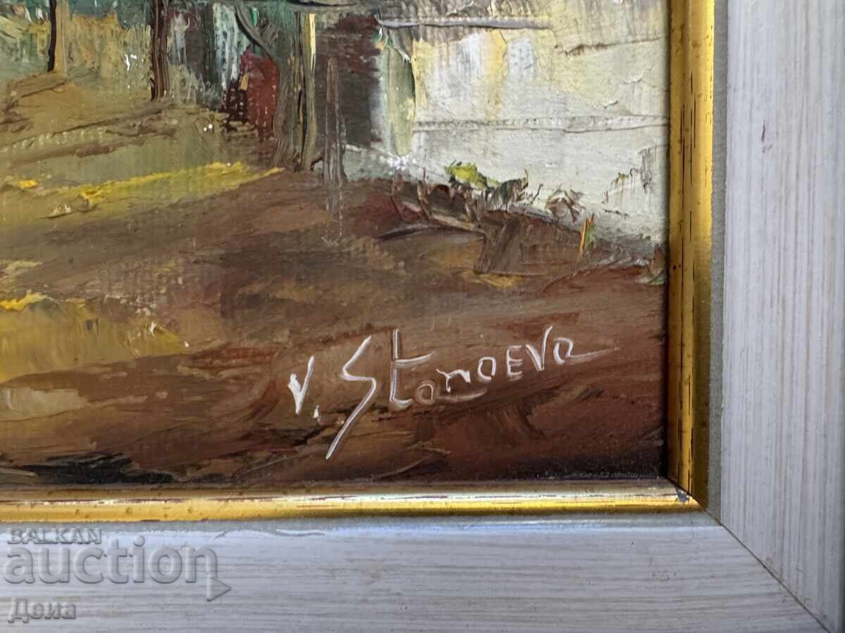 Виолета Станоева картина 2010г с цена € 150.00 | 293.38 лв.
