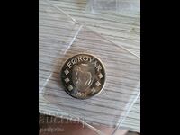 Monedă de probă din Danemarca, 2011, Insulele Feroe, BZC