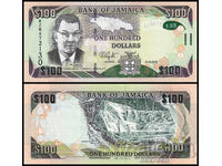 ❤️ ⭐ Jamaica 2014 100 dolari UNC nouă ⭐ ❤️