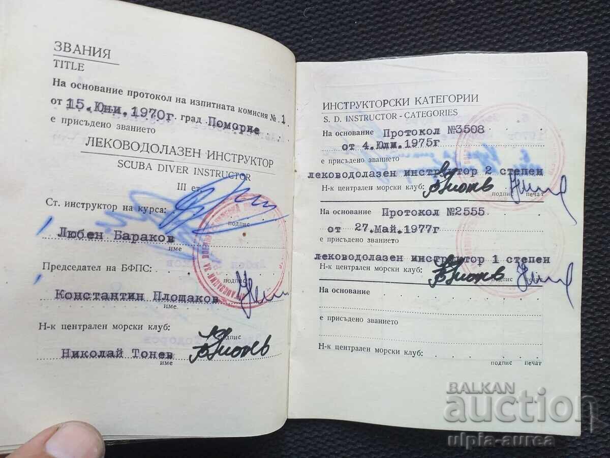 Παράδοση Δελτίο κατάδυσης με φάρμακα