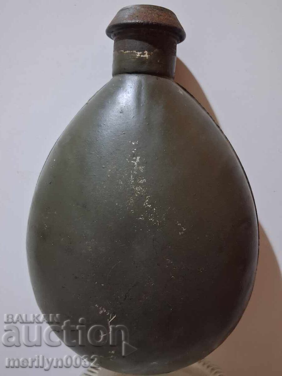 Немска стоманена манерка Първа Световна WW1 - 7