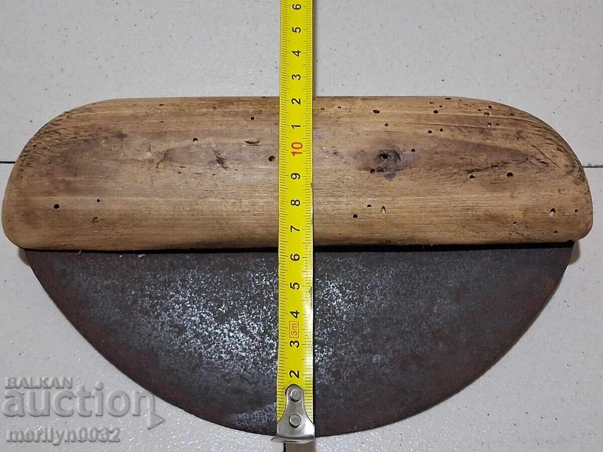 Χειροποίητη ταμπάκωσι ράσπα αρχές 20ου αιώνα σίδερο λαβή - 7