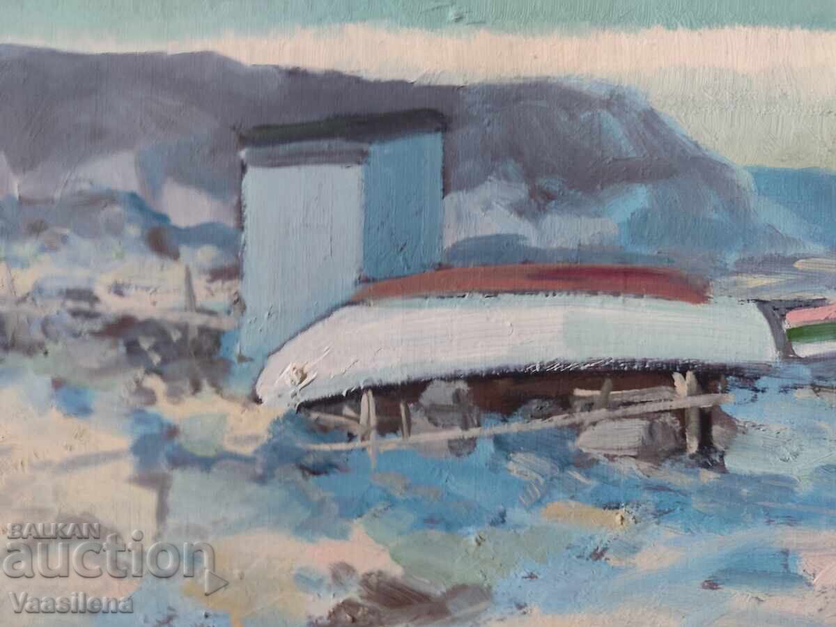 Licitație Peisaj cu barcă Licitație Peisaj cu barcă