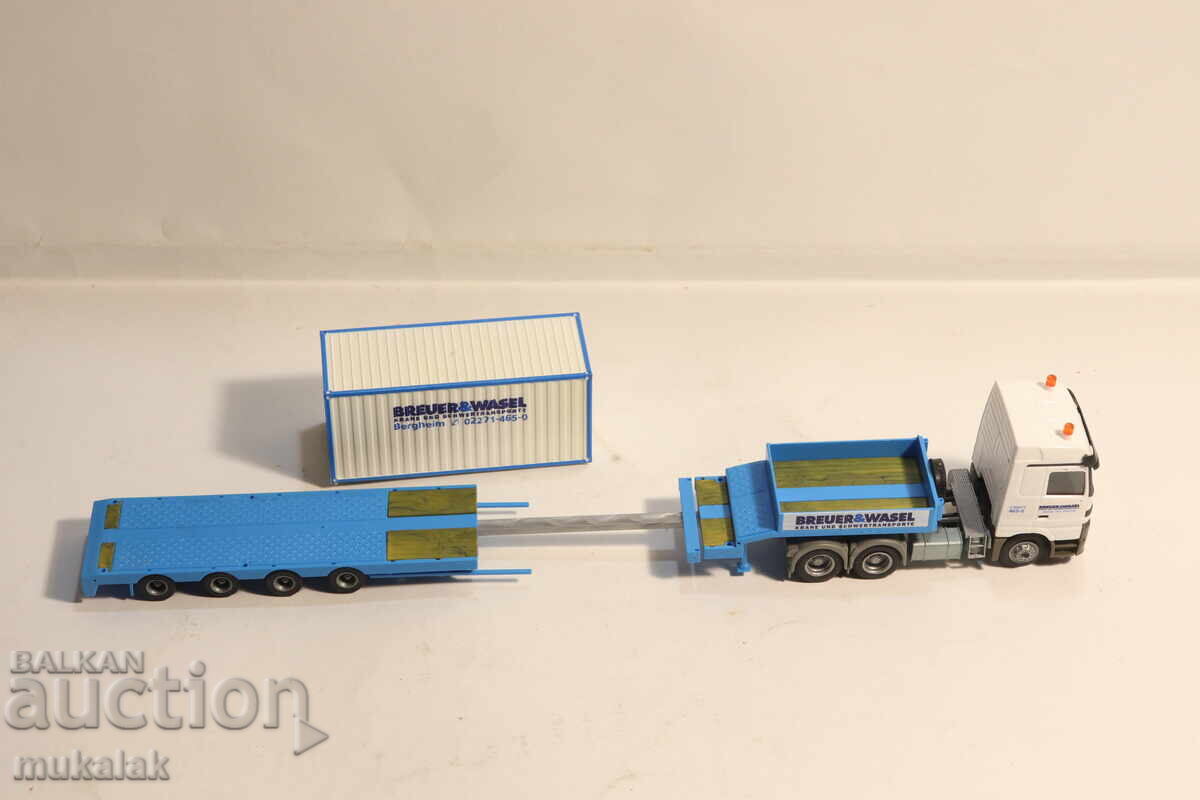 ALBEDO  H0 1/87  MERCEDES  ACTROS  КАМИОН МОДЕЛ  ВЛЕКАЧ  TIR - 7